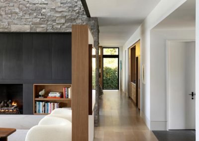 Family Room in Lake Minnetonka Mountain Modern home