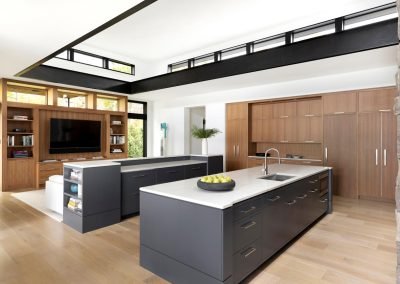 kitchen in Lake Minnetonka Mountain Modern home