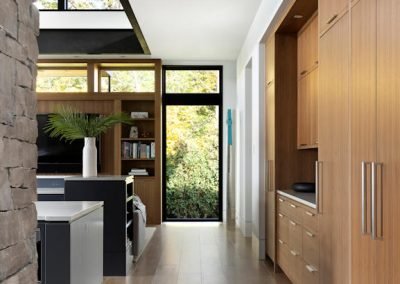 kitchen in Lake Minnetonka Mountain Modern home