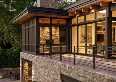 Lake Minnetonka Mountain Modern home