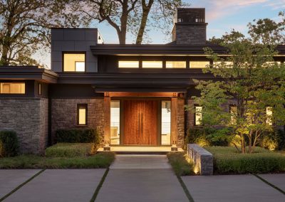 Lake Minnetonka Mountain Modern home