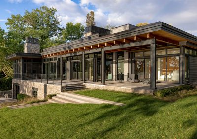 Lake Minnetonka Mountain Modern home