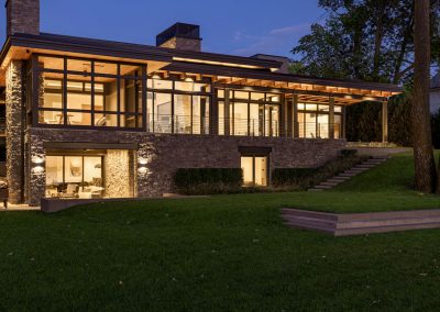 Lake Minnetonka Mountain Modern home