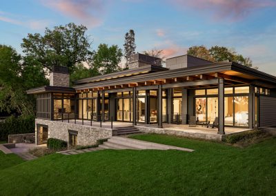 Lake Minnetonka Mountain Modern home